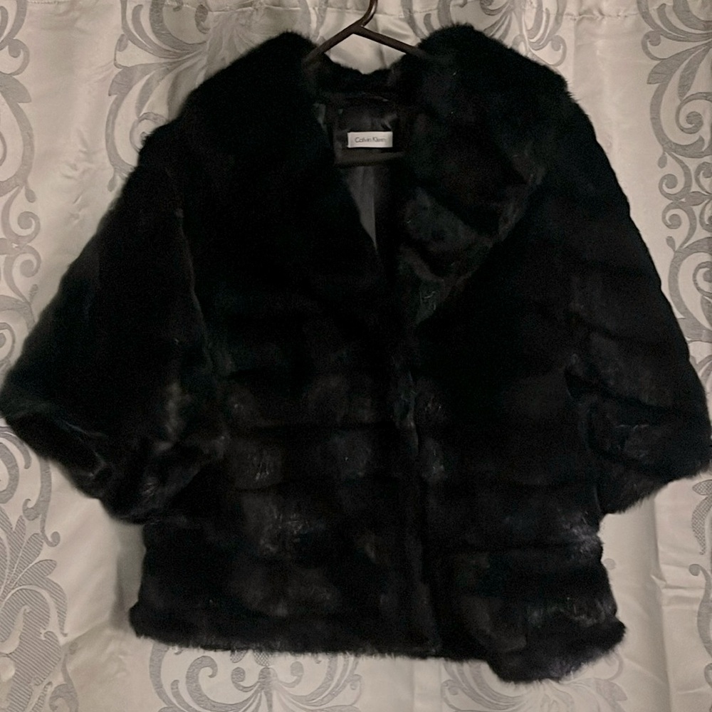 Calvin Klein Faux Fur
